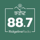 88.7 Ridgeline Radio - KRDF logo