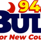 94.9 The Bull - WMSR-FM logo