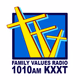 Family Values Radio 1010 - KXXT logo