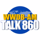 Talk 860 - WWDB logo