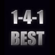 1 4 1 BEST logo