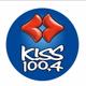 Kiss FM 100.4 logo