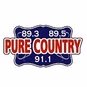 Pure Country - KYQX logo