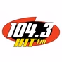 104.3 HITfm - XHTO logo
