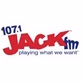 107.1 JACK fm - W296ED logo