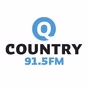 Q Country 91.5 FM - CKLQ-FM logo