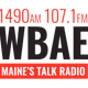 1490 AM & 107.1 FM WBAE - WBAE logo
