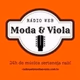 Rádio Web Moda e Viola logo