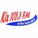 Kix 105.5 - WKXH logo