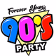 90's Party logo