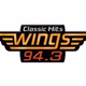Wings 94.3 - WGZZ logo