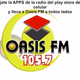 Oasis FM 105.7 logo