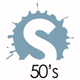 Splash Radio - 50s logo