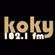 KOKY 102.1 FM - KOKY logo