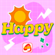 Radio SCOOP - Happy logo