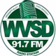 WVSD 91.7 - WVSD logo