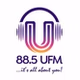 88.5 UFM logo