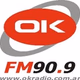 OK FM 90.9 logo