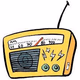 Hattrick Radio logo