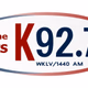K92.7 - WKLV logo