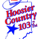 Hoosier Country 103.7 - WHZR logo