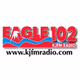 Eagle 102 - KJFM logo