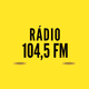 Rádio 104,5 FM logo