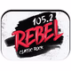 105.2 REBEL FM logo