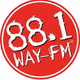 WAY-FM - WAYF logo