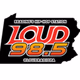 LOUD 98.5 Reading - WRLD logo