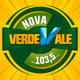 Rádio Nova Verde Vale FM logo