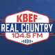 Real Country 104.5 - KBEF logo