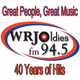 WRJOldies - WRJO logo