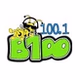 B100 - WQXB logo