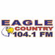 Eagle Country 104.1 - KBVC logo