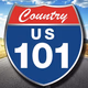 US 101 Country - KFLY logo