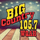 Big Country 105.7 - WQAH-FM logo
