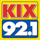 Kix 92.1 - WKXY logo