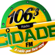 Rádio Cidade FM 106.3 logo