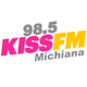 98.5 KISS FM logo
