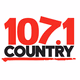 Country 107.1 - CKQC-FM logo