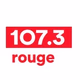 107.3 Rouge - CIHA-FM logo