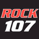 Rock 107 - WLGD logo