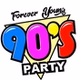 90's Party logo