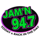 Jam'n 94.7 - KLBU logo