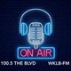 WKLB-FM -100.5 THE BLVD logo