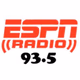 ESPN Radio 93.5 - WSJK logo
