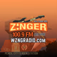 The Zinger - WZNG logo