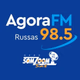 Agora FM 98.5 Russas - SomZoom Sat logo
