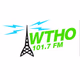WTHO 101.7 FM - WTHO-FM logo